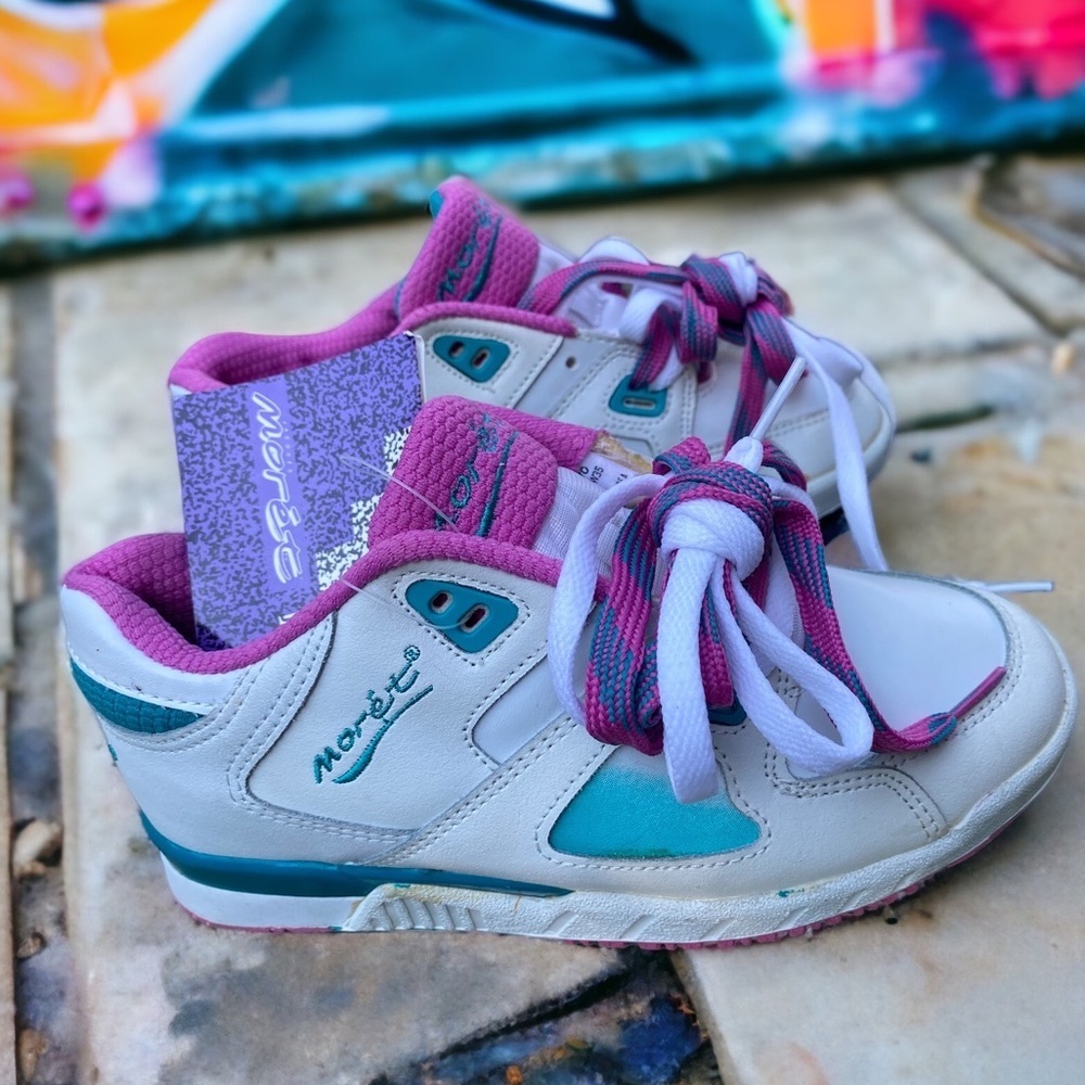 VINTAGE RARE JACQUES MORET PERFORMANCE TRAINER SHOES.